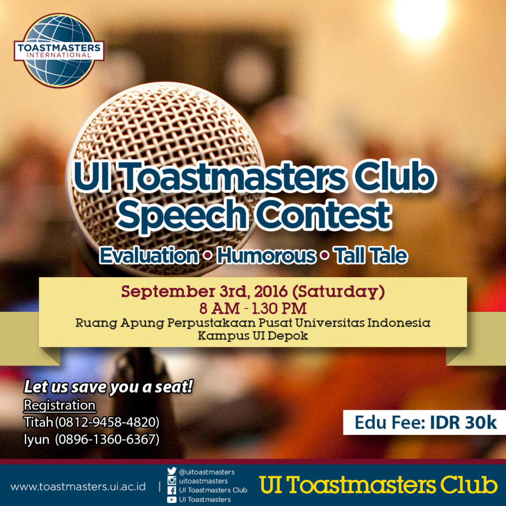 UI TMC Speech Contest