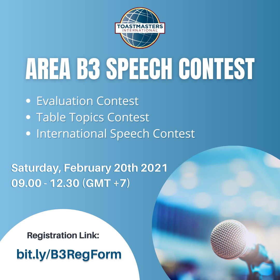 Area B3 Speech Contest